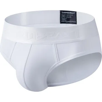 Pánské erotické prádlo Slipy Twisted Beast Phantom Brief bílé M, pánské bavlněné slipy