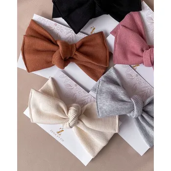 Čelenka Čelenka z vroubkovaného úpletu MAŠLE Barva: Růžová, Velikost: 35-40 cm ( 0 měsíců - 5 měsíců )