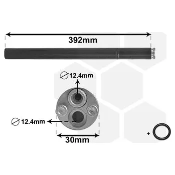 Sušič klimatizace Sušárna, klimatizace VAN WEZEL 5800D212