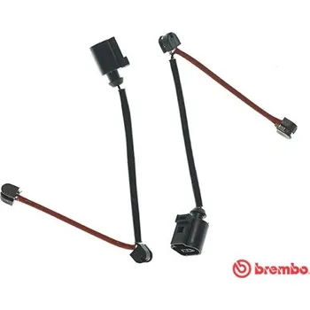 Brzdová destička Výstražný kontakt, opotřebení obložení BREMBO A 00 346