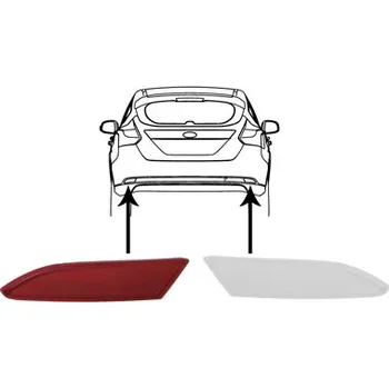 Příslušenství osvětlení automobilu Odrazka VAN WEZEL 1945939