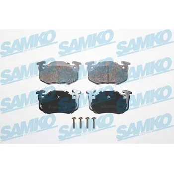 Brzdová destička Sada brzdových destiček, kotoučová brzda SAMKO 5SP801