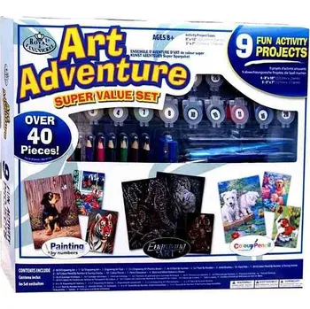 Výtvarná sada Velká sada tvoření - Art Adventure - Bílá