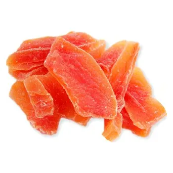 Sušené ovoce World Herbs Papája, Papaya plod, bez přidaného cukru a SO2, 500g