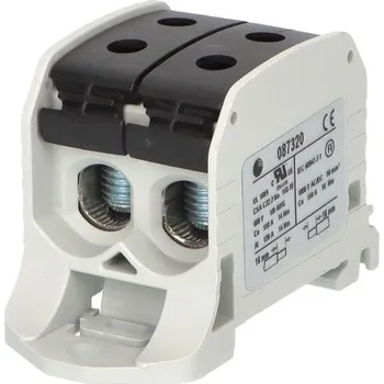 Rozvaděč HORA ETEC Svorka RKA50 1/4 1pólová 6-50mm černá 1006019