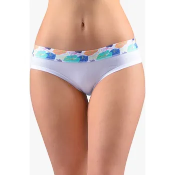 Kalhotky Gina Kalhotky francouzské Disco 17 14152P Barva/Velikost: bílá, atlantic / S/M