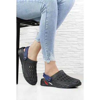 Dámské pantofle DnesObouvam.cz Černé gumové pantofle 9000B.B Velikost: 36