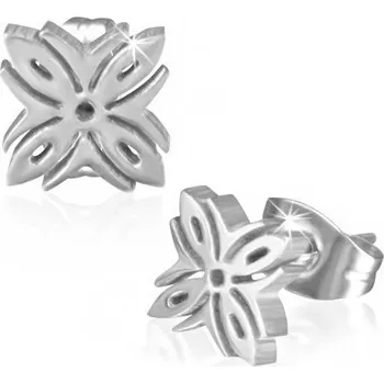 Náušnice Ocelové náušnice – Motýl