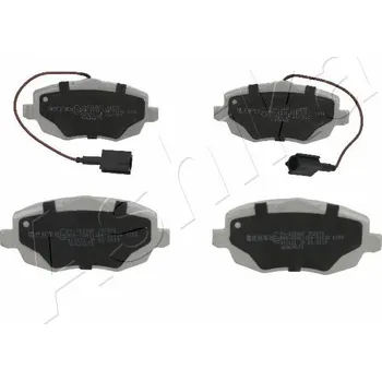 Brzdová destička Sada brzdových destiček, kotoučová brzda ASHIKA GROUP 50-00-0024