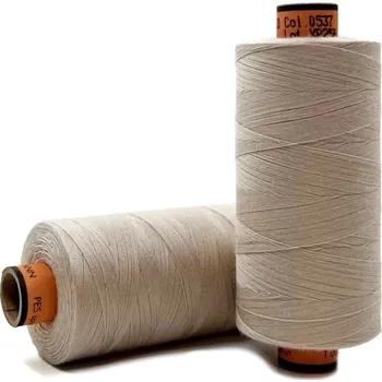 Nit Nitě Amann BELFIL-S 120 1000 m, barva bílá káva