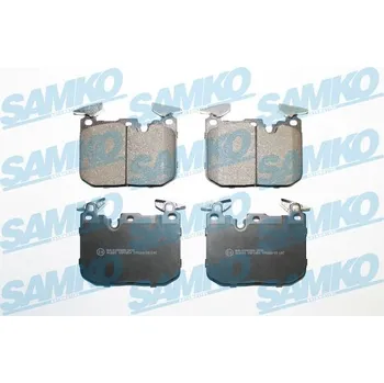 Brzdová destička Sada brzdových destiček, kotoučová brzda SAMKO 5SP1854