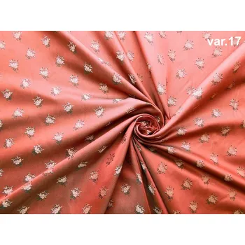 HEDVA ČESKÝ BROKÁT Luxusní brokát 160 51347 KVÍTEK hedvábná | 17