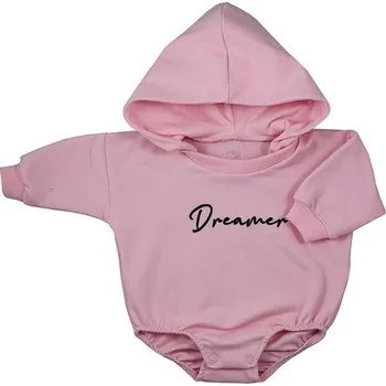 Kojenecký body Kojenecké teplákové body baggy s kapucí Koala Dreamer růžová, vel. 80 (9-12m)