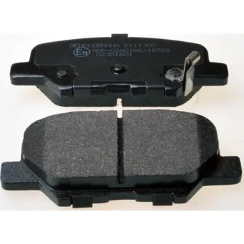 Brzdová destička Sada brzdových destiček, kotoučová brzda DENCKERMANN B111300