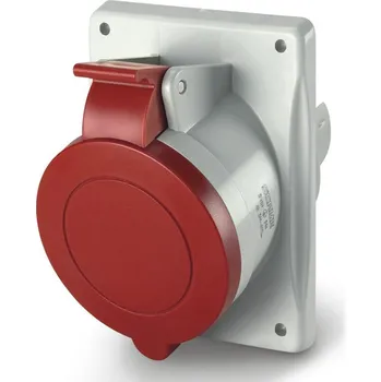 Elektrická zásuvka SCAME Zásuvka vestavná OPTIMA 16A 2P+N+E 6h 415V IP44 413.1667F