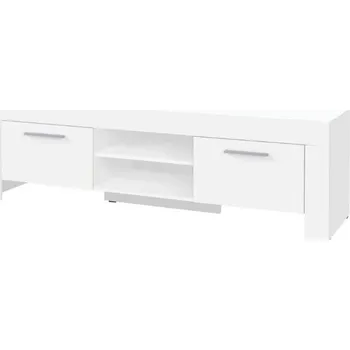 Televizní stolek CEZAR bílá, televizní stolek CZ 14