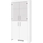 CEZAR bílá, vitrína CZ 3