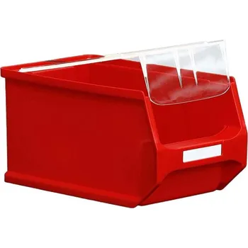 Protiprašná víka pro plastové zásobníky STORAGE (d x š: 208 x140 mm), balení 10 ks