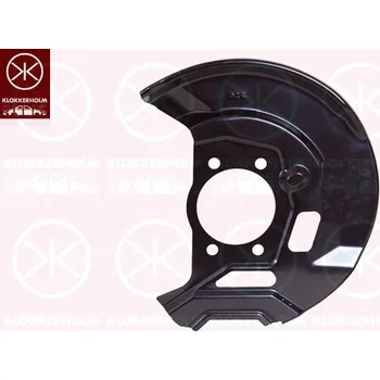 Brzdový systém Ochranný plech proti rozstřikování, brzdový kotouč KLOKKERHOLM 1618378