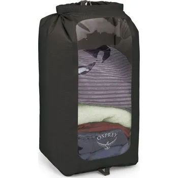 Vodní sport vak vodácký OSPREY Ultralight Dry Sack 20l window black (vak vodácký OSPREY Ultralight Dry Sack 20l window black)