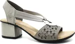 RIEKER 64677-64 beige, dámské sandály vel.41