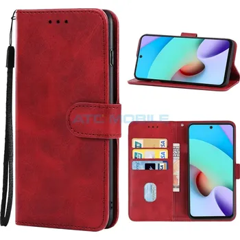 Pouzdro na mobilní telefon Pouzdro Shield4U Xiaomi Redmi Note 11 4G otevírací červené a zpět 22 Kč s ATC Clubem