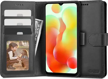 Pouzdro na mobilní telefon Tech Protect Wallet pro Xiaomi Redmi 12C černé