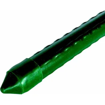 Plotový sloupek Kovový sloupek k dekoračním pletivům poplastovaný 20 x 1000 mm zelený