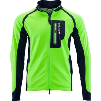 Cyklistická bunda pánská softshelová bunda SILVINI-Anteo (SILVINI-Anteo - zeleno/modrá)