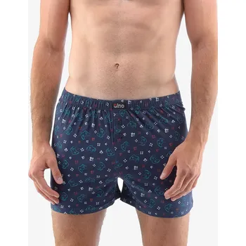 Trenýrky Gina Výhodné balení 5 kusů - Trenky volné 75180P Barva/Velikost: lékořice, tm. tyrkysová / S/M