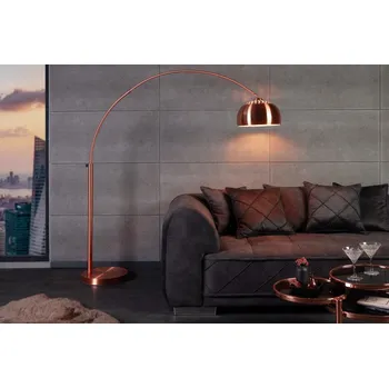 Stojací lampa Nastavitelná stojací lampa - Big Bow, měděná