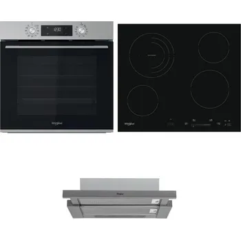 Set domácích spotřebičů WHIRLPOOL OMK58CU1SX + WHIRLPOOL AKT 8900 BA + WHIRLPOOL AKR 749/1 IX