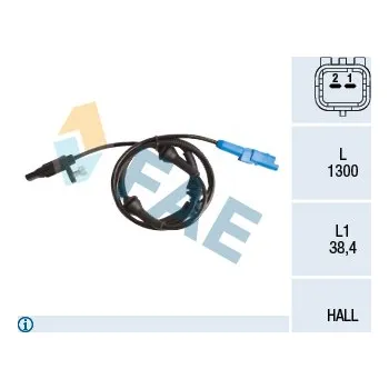 Přislušenství brzdového systému Snímač, počet otáček kol FRANCISCO ALBERO S.A. 78089