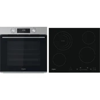 Set domácích spotřebičů WHIRLPOOL OMK58CU1SX + WHIRLPOOL AKT 8900 BA