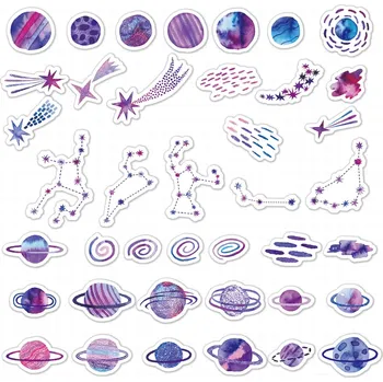 samolepka Sada 40 samolepek - Universe