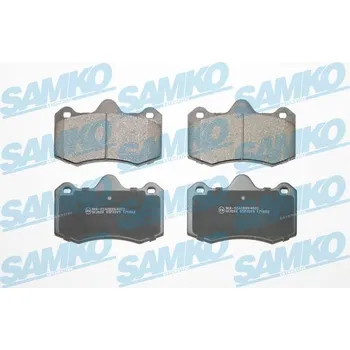 Brzdová destička Sada brzdových destiček, kotoučová brzda SAMKO 5SP2009