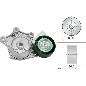 Napínák, žebrovaný klínový řemen INA 534 0428 10