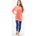 Gina Pyžamo dlouhé dámské 19145P Barva/Velikost: tomato, lékořice / XL