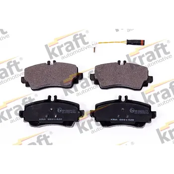 Brzdová destička Sada brzdových destiček, kotoučová brzda KRAFT 6001420