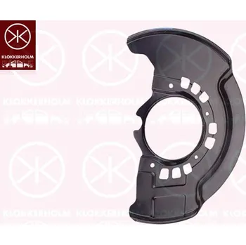 Brzdový systém Ochranný plech proti rozstřikování, brzdový kotouč KLOKKERHOLM 8179376