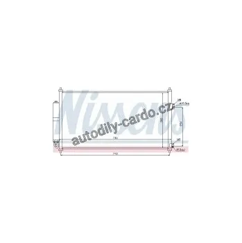 Chladič motoru Chladič klimatizace NISSENS 94893