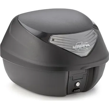 Zavazadlo na motocykl KAPPA zadní kufr 29L MONOLOCK K29NT s bílými odrazkami ( včetně plotny bez krycího víčka ) (KAPPA zadní kufr 29L MONOLOCK K29NT s bílými odrazkami ( včetně plotny bez krycího víčka ))