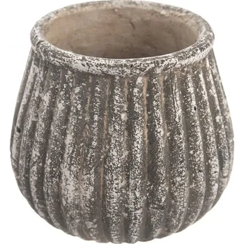 Květináč Květináč ker. hnědý 16x16x15 cm