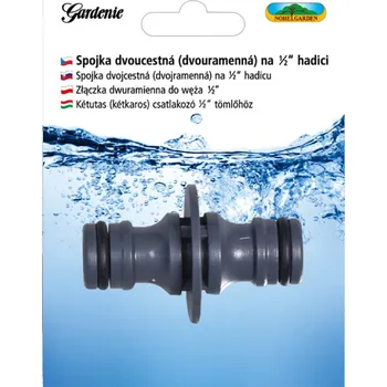 Zahradní hadice Nohel Garden Spojka na hadici 1/2 dvoucestná 2ramenná