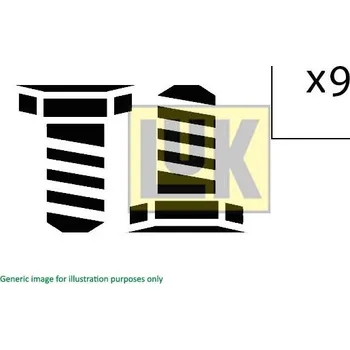 Spojková sada Sada šroubů, spojka LUK 411 0145 10