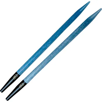 Jehlice LYKKE Crafts Kruhové výměnné jehlice Lykke 5,5 mm – modrá Indigo