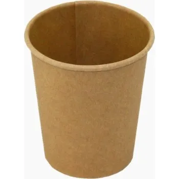 Jednorázové nádobí Papírový kelímek Kraft 330ml, pr.80mm