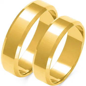 Prsten SOFIA zlatý dámský snubní prsten ZSA-117WYG