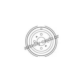 Brzdový buben Brzdový buben TRW DB4241 - ALFA ROMEO 145