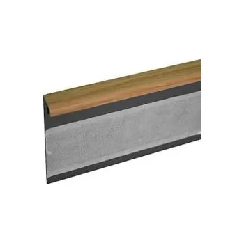 soklová lišta Lišta kobercová bez žebr.TLE55 K (měkčí) dub 2,5m